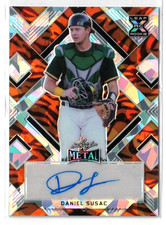 2022 Leaf Metal TIGER Ice RC AUTO Daniel Susac! Giants! Rookie! Autograph! /4
