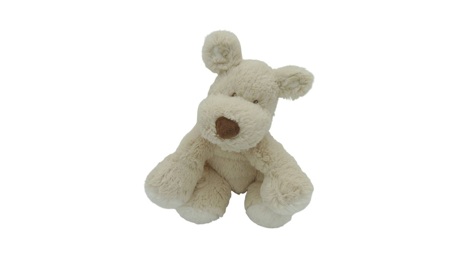 Peluche chien Teddy Kompaniet cadeau de naissance idéal de 25 cm en coton doux