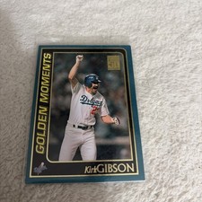 2001 Topps - Golden Moments Kirk Gibson #382 Los Angeles Dodgers