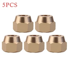 5Pcs Brass Flare Nut Fit For Tube O/D 6/8 mm Female Thread M12x1.25 Fitting -US