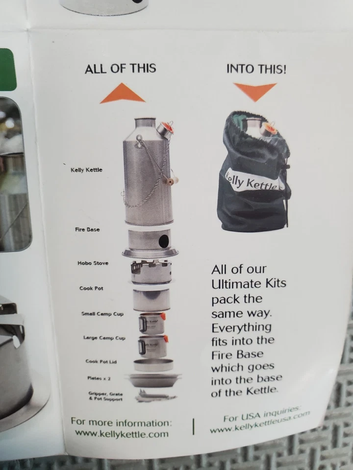 Kelly Kettle Ultimate Base Camp Kit (50119) Foto 2 de 4