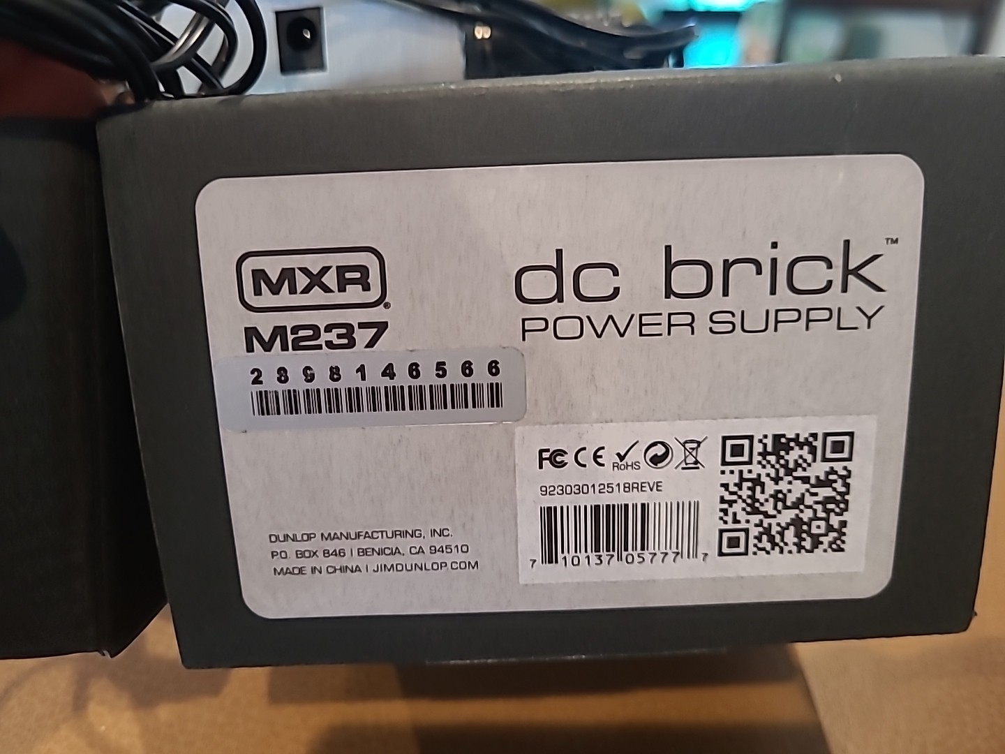 MXR M237 DC Brick Distribution Power Supply
