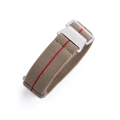 Elastic Nylon Watch Strap for Men Smart Watch 20 22mm French Troops Fabric Band