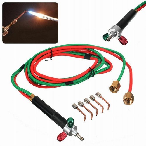 Antorcha de soldadura de gas oxígeno soldador de acetileno butano + 5 boquillas kit de corte - Útil - Imagen 19 de 24