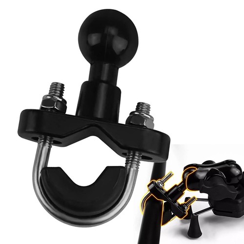 Handlebar U Lock Kit for Motorcycle with Phone Holder Bracket Accessory - Afbeelding 5 van 7