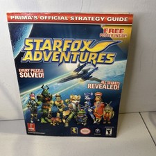 Star Fox Adventures Strategy Guide Prima Games Nintendo GameCube No Poster