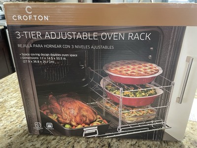 Crofton 3 Tier Adjustable Oven Rack