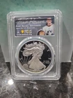 2012 W $1 American Silver Eagle PCGS PR70 FRED HAISE