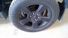 Used Wheel Fits 2015 Chevrolet Silverado 1500 Pickup 20x9 5 Spoke Black Opt Rzo