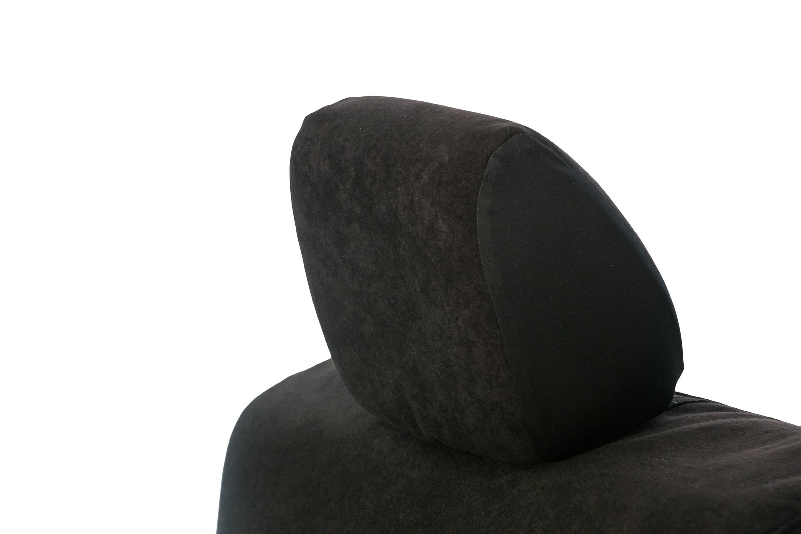 For Ford Focus 16-18 Saddleman Microsuede 2nd Row Black Custom Seat Covers