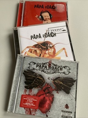 3 CD Papa Roach Sammlung - Getting Away With Murder + Infest + Lovehatetragedy