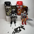 LEGO Bionicle Toa Nuva Lot Tahu 8572 Onua 8566 Vintage Near Complete W/ Canister