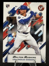 2025 Topps Pristine 93 Dalton Rushing Los Angeles Dodgers Rookie