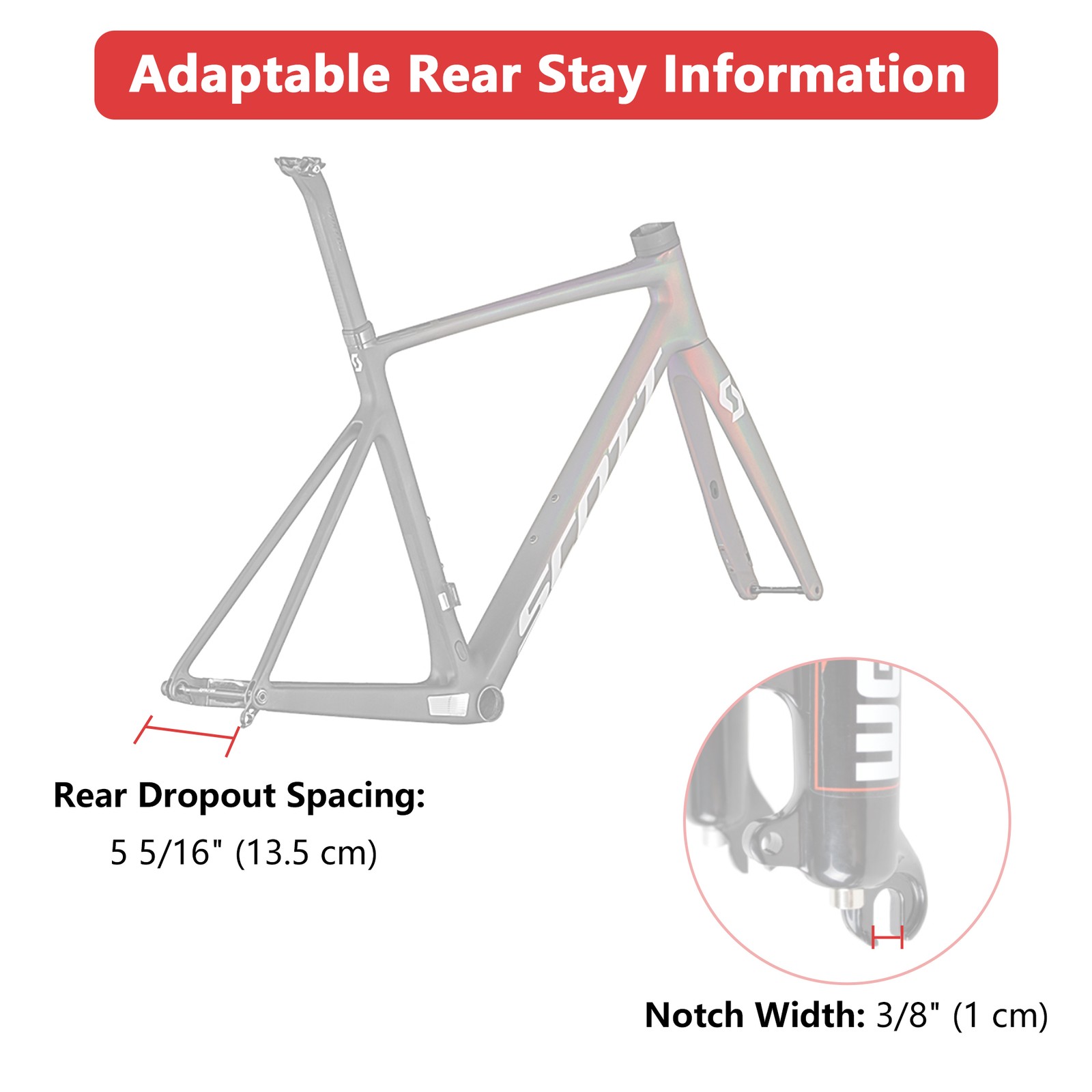 Xcceries Electric Bike Conversion Kit 48V 1500W 26" Rear Wheel Thumb Throttle