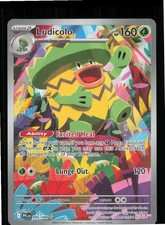 Ludicolo 095/094 Illustration Rare Phantasmal Flames Pokemon Holo Near Mint