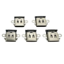 5 Pcs - Type-C USB Port for Nintendo Switch Charging Dock Socket