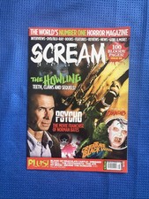 SCREAM MAGAZINE - ISSUE 86 - The howling, Psycho, Black Lagoon; SR