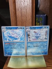 Vanillish 44/182 , Vanilluxe 45/182 Reverse Holo Paradox Rift Pokemon TCG