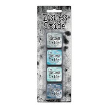 Ranger - Tim Holtz Distress Mini Oxide Ink Pads 4Pc - Kit 16, TDIK91622