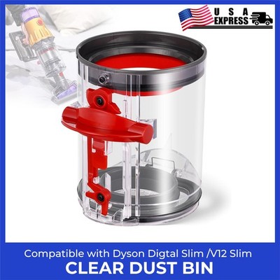 Release Bin Vacuum Cleaner Canister for Dyson SV20 V12 Detect Slim/SV18 V10