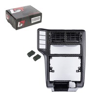 Rahmen Mittelkonsole Luftgitter Blinddeckel Carbonfarben FüR Vw Polo 6KV 95-99