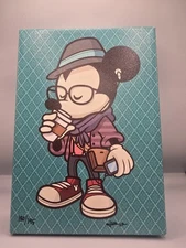 Jerrod Maruyama The Original Hipster Mickey Numbered Print with COA *Rare*