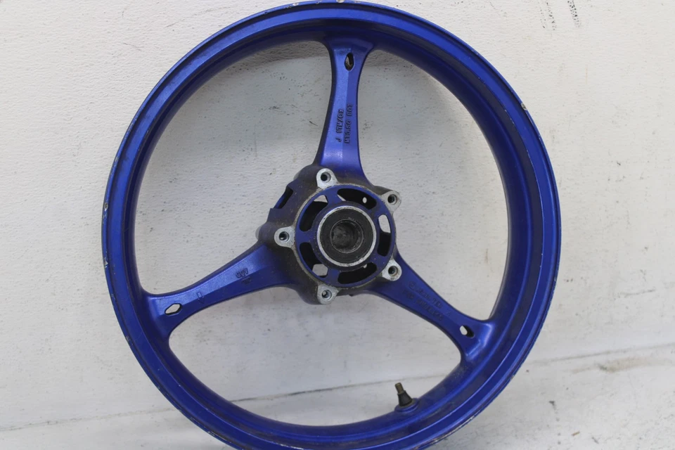 05-06 SUZUKI GSXR 1000 GSXR1000 OEM RUEDA DELANTERA RECTA 17x3,50 q Foto 4 de 4