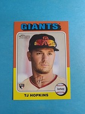 TJ Hopkins 2024 Topps Heritage Baseball Card # 628 J0639