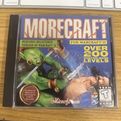 Morecraft for WarCraft II - Jewel Case Insert & Disc - PC Windows Computerspiel