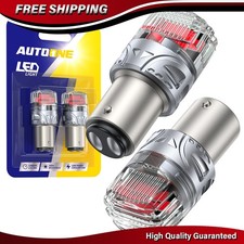 2x 1157 Led Tail Stop Brake Turn Signal Light Bulbs 2057 2357 Bay15d Bright Red 2x 1157 Led Tail Stop Brake Turn Signal Light Bulbs 2057 2357 Bay15d Bright Red