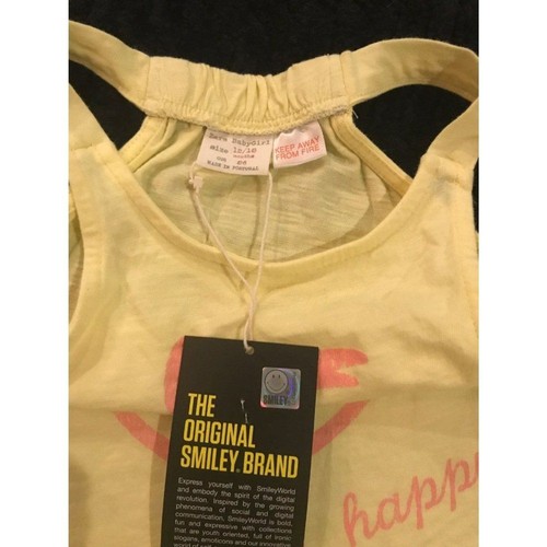 Zara Baby Girl size 12/18 Month yellow Smile face Dress NWT - Picture 2 of 3