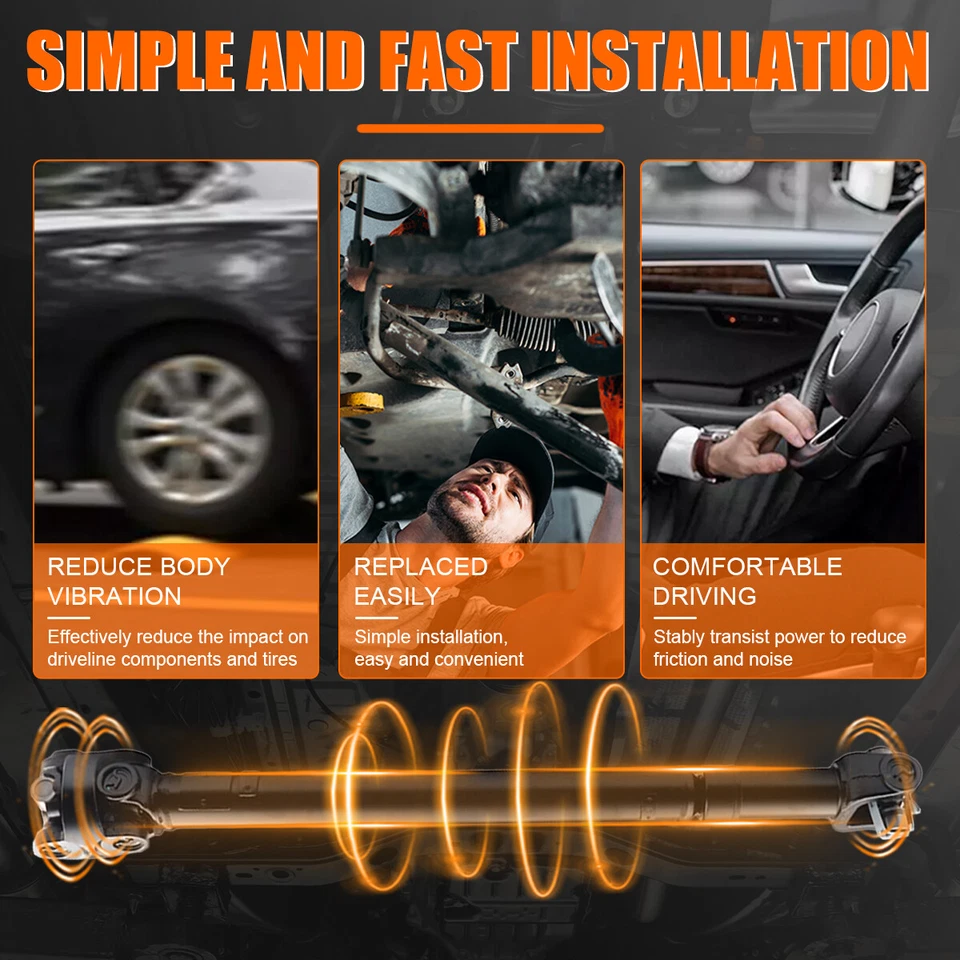 Front Drive Shaft For Jeep Cherokee Comanche Grand Cherokee Wagoneer 2.5L 4.7L Foto 4 de 4