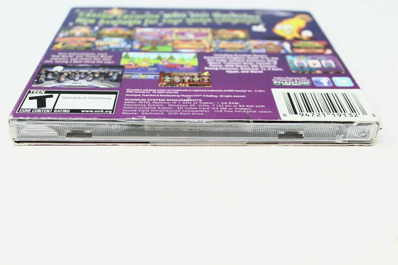 WMS Slots: Reel 'em In - PC - Casino/Card Games - NEW/Sealed - See desc