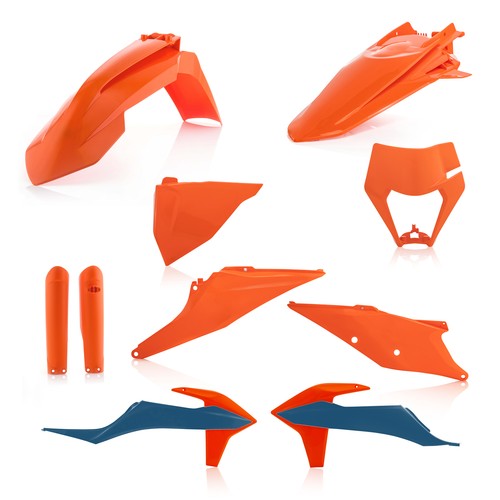 ACERBIS KIT COMPLETO PLASTICHE REPLICA 22 KTM XC-W 250 TPI 2020 20 2021 21 - Foto 2 di 3
