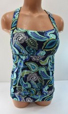 lands end blouson tankini top