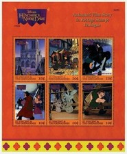 Disney 1996 St Vincent & Grenadines - Hunchback of Notre Dame Sheetlet Nº2 - MNH