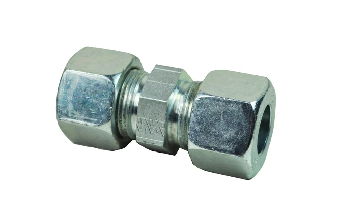 STAUFF EQUAL STRAIGHT HYDRAULIC COMPRESSION FITTING/COUPLING L TUBE PIPE JOINER 4 -15mm