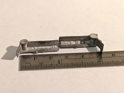 Ship Model Fittings Parts 2 White Metal 25mm x 5mm x 6mm Nav Navigation Lights