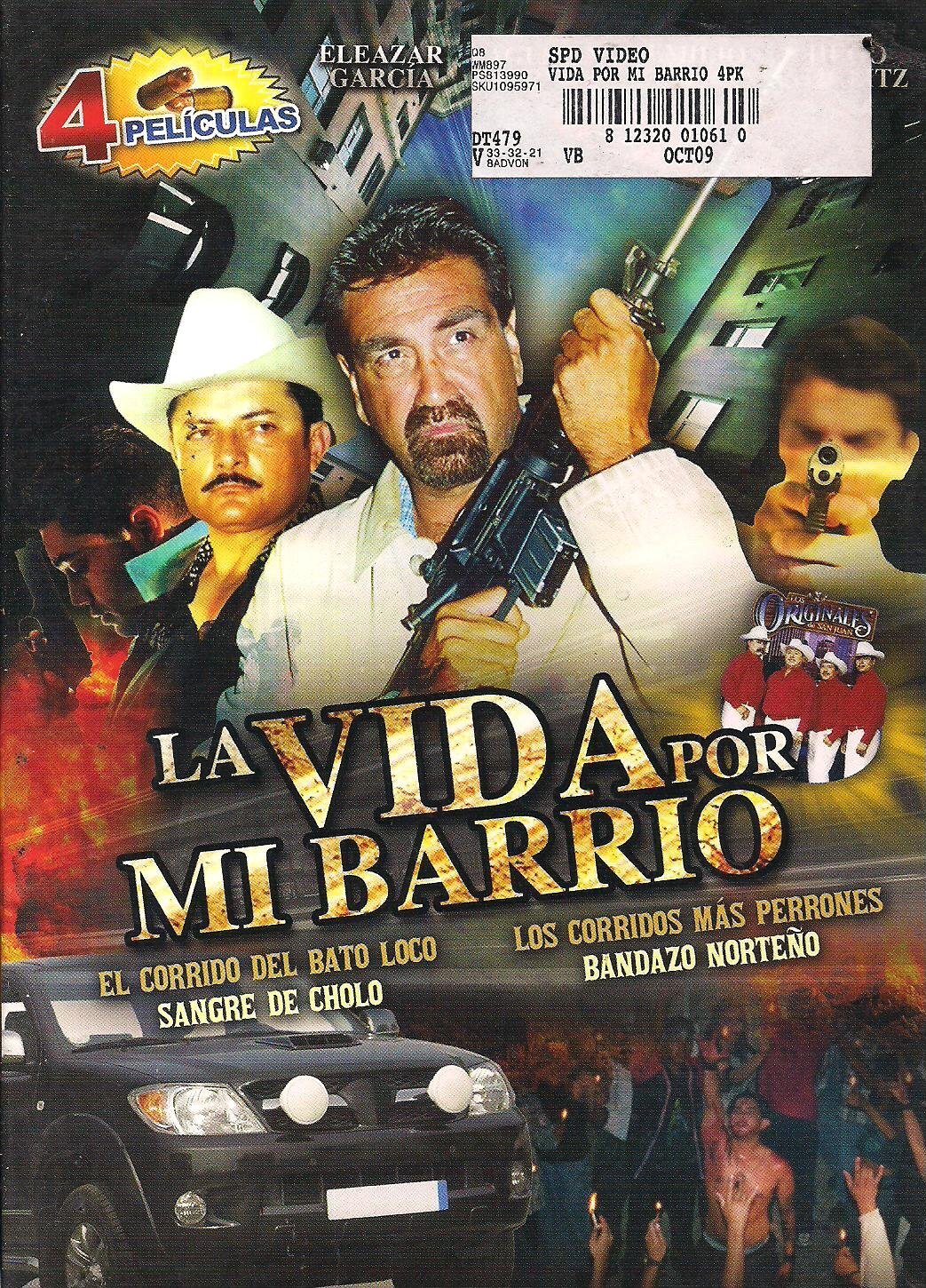 La Vida Por Mi Barrio 4 Peliculas DVD NUOVO