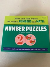 Number Puzzles: A Preschool Activity Kit: Montessori Method