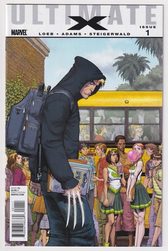 ULTIMATE X #1 | Metal Claw 1:8 Variant | 1st Jimmy Hudson | 2010 | VF/NM