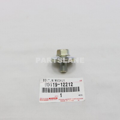 90119-12212 Toyota OEM Genuine BOLT, W/WASHER | eBay