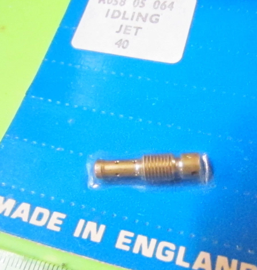 Carburador Rickman NOS Zundapp 125 MX SD 26 mm Bing 40 Radle Jet p/n R058 05 064 Foto 2 de 2