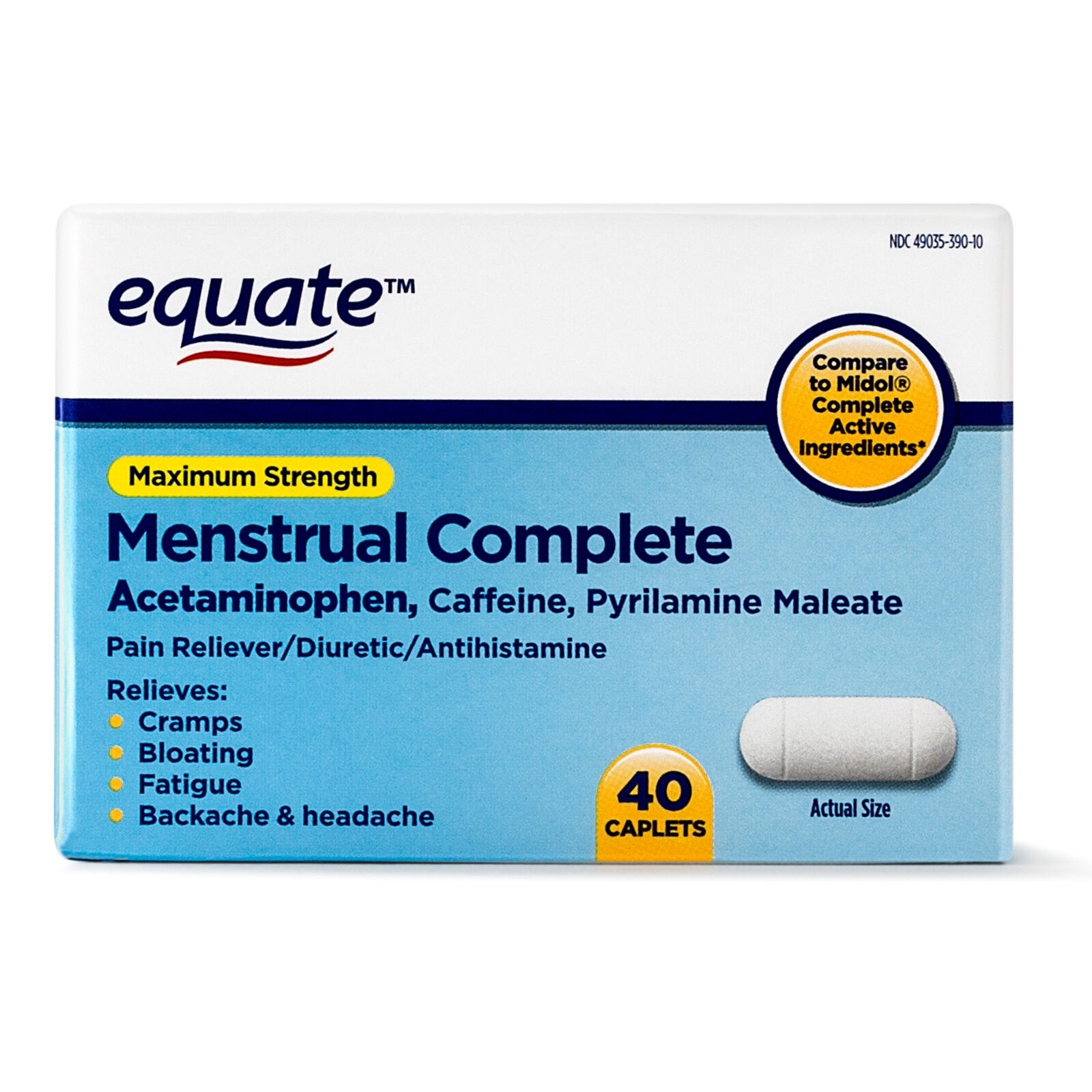 Rite Aid Menstrual Pain Relief, Maximum Strength - 40 Caplets