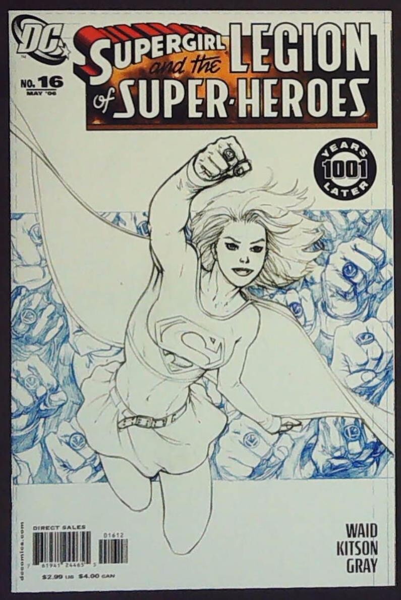 Supergirl and the Legion of Super-Heroes #16 (2005) - VARIANT - NM - Back Issue