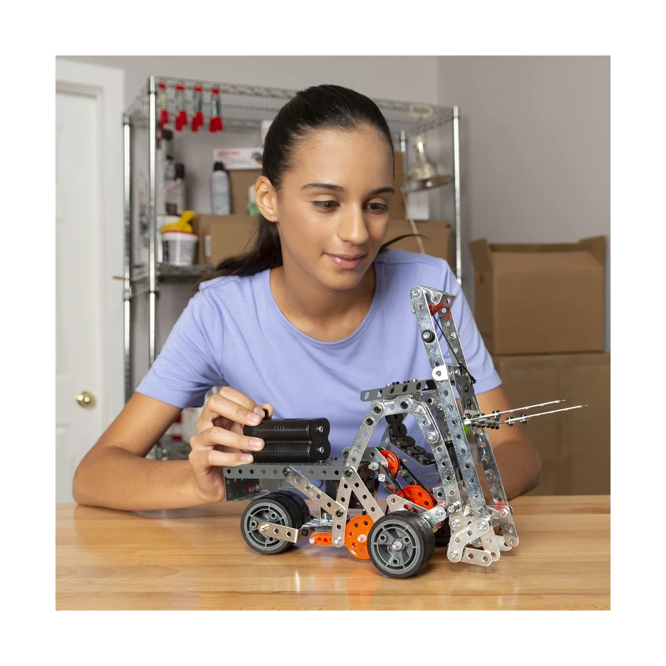 Meccano, Super Construction 25-in-1 Motorized Building Set, STEAM Education T... - Image 4 of 4