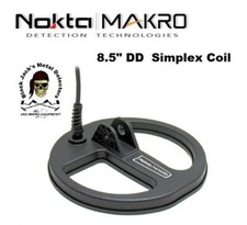 Makro Nokta Simplex 8.5" DD Coil and Cover We're An Authorized Dealer for Nokta!