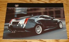 Original 2011 Cadillac CTS Coupe Sales Brochure 11 CTS-V