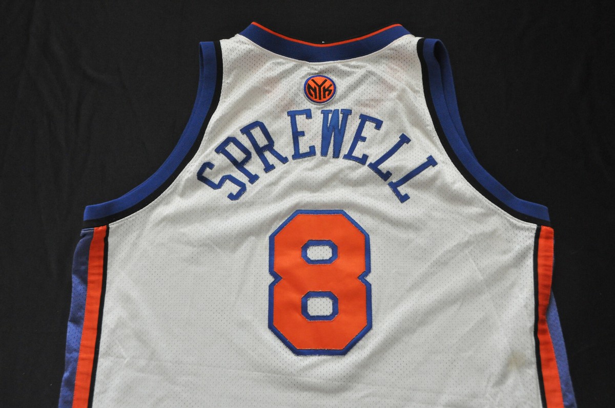 激レア▼NBA▼「Ⅿ.Price（プライス）」Authentic Jersey Latrell Sprewell New York Knicks Reebok Jersey Authentic NBA Sewn