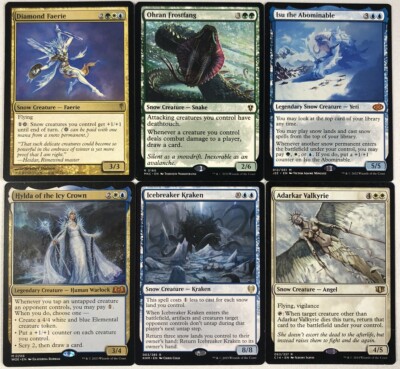 EDH Snow Deck - Commander MTG Magic the Gathering
